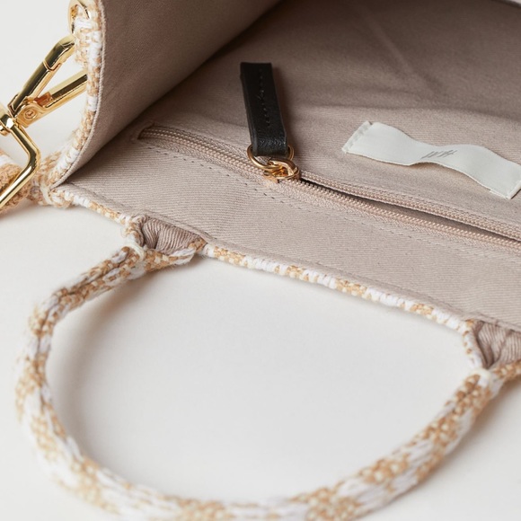 Brand New H&M mini book tote with strap - Picture 2 of 7